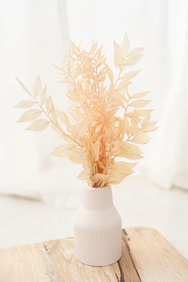 Jarrinha listada M com flores