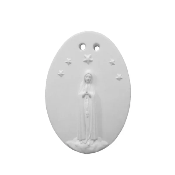 Placa Nossa Senhora 8x5cm
