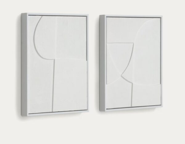 Quadro Branco motivos abstratos