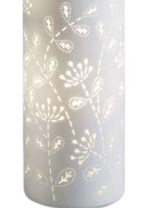 Candeeiro de porcelana D 11x21 A