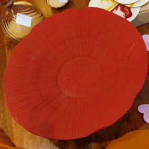 Peça decorativa Handmade prato L 45 cm diamt.